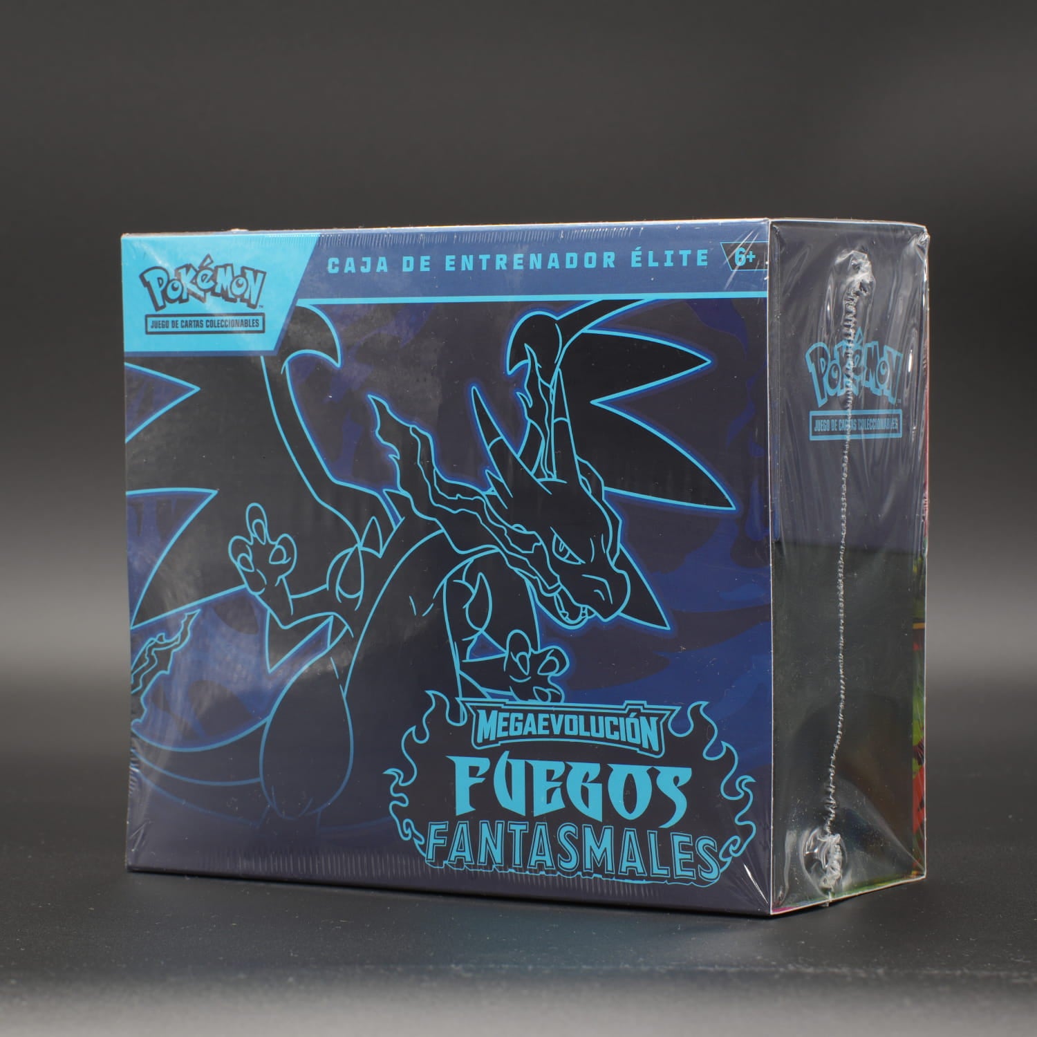 Caja de Entrenador Élite Pokemon Megaevolución Fuegos Fantasmales