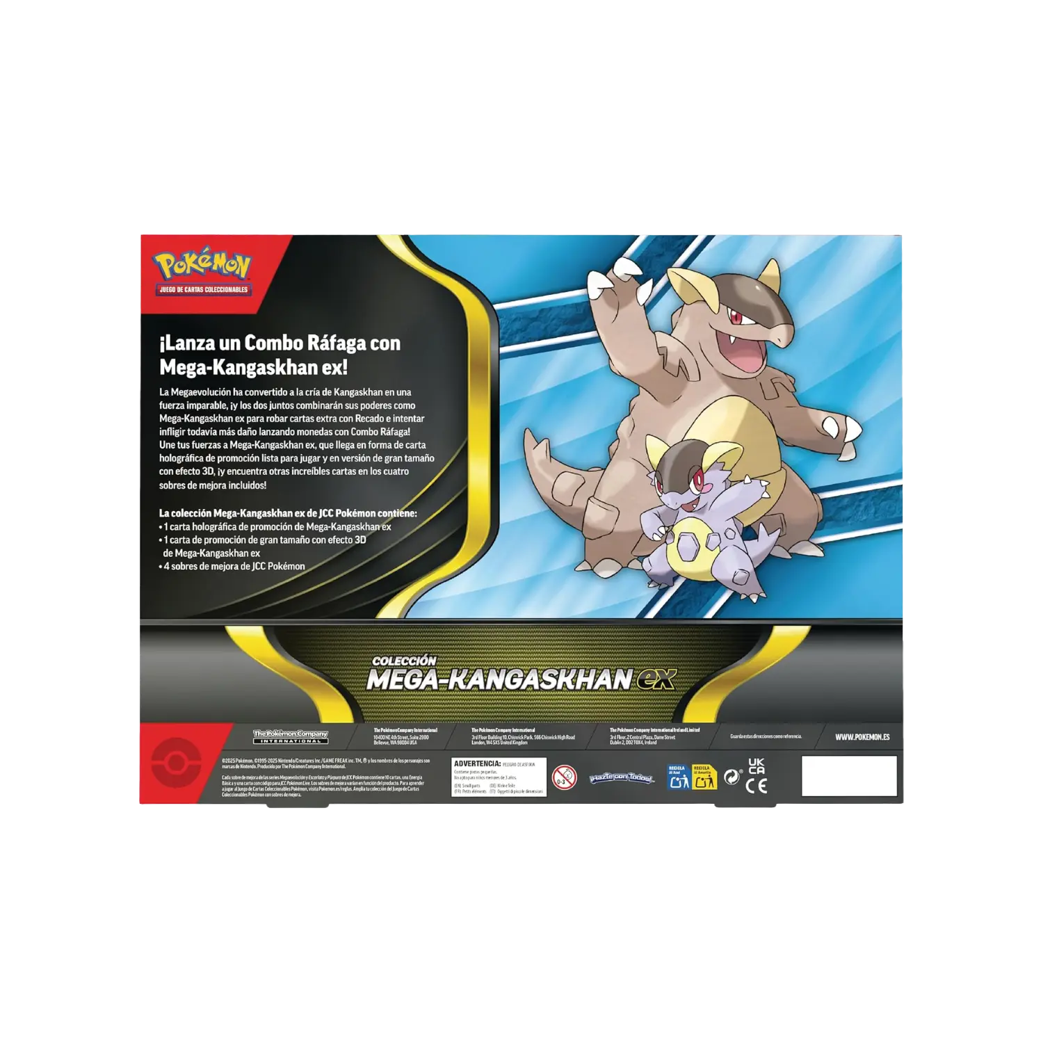 Caja Colección Pokemon Mega Kangaskhan ex