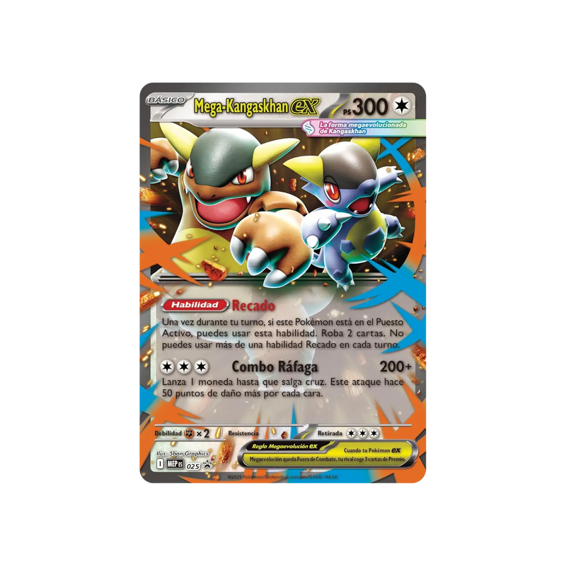Caja Colección Pokemon Mega Kangaskhan ex-zoom-