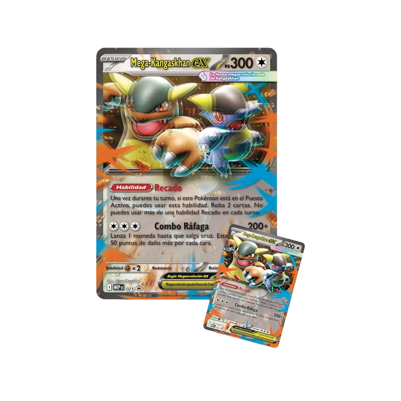 Caja Colección Pokemon Mega Kangaskhan ex-zoom-