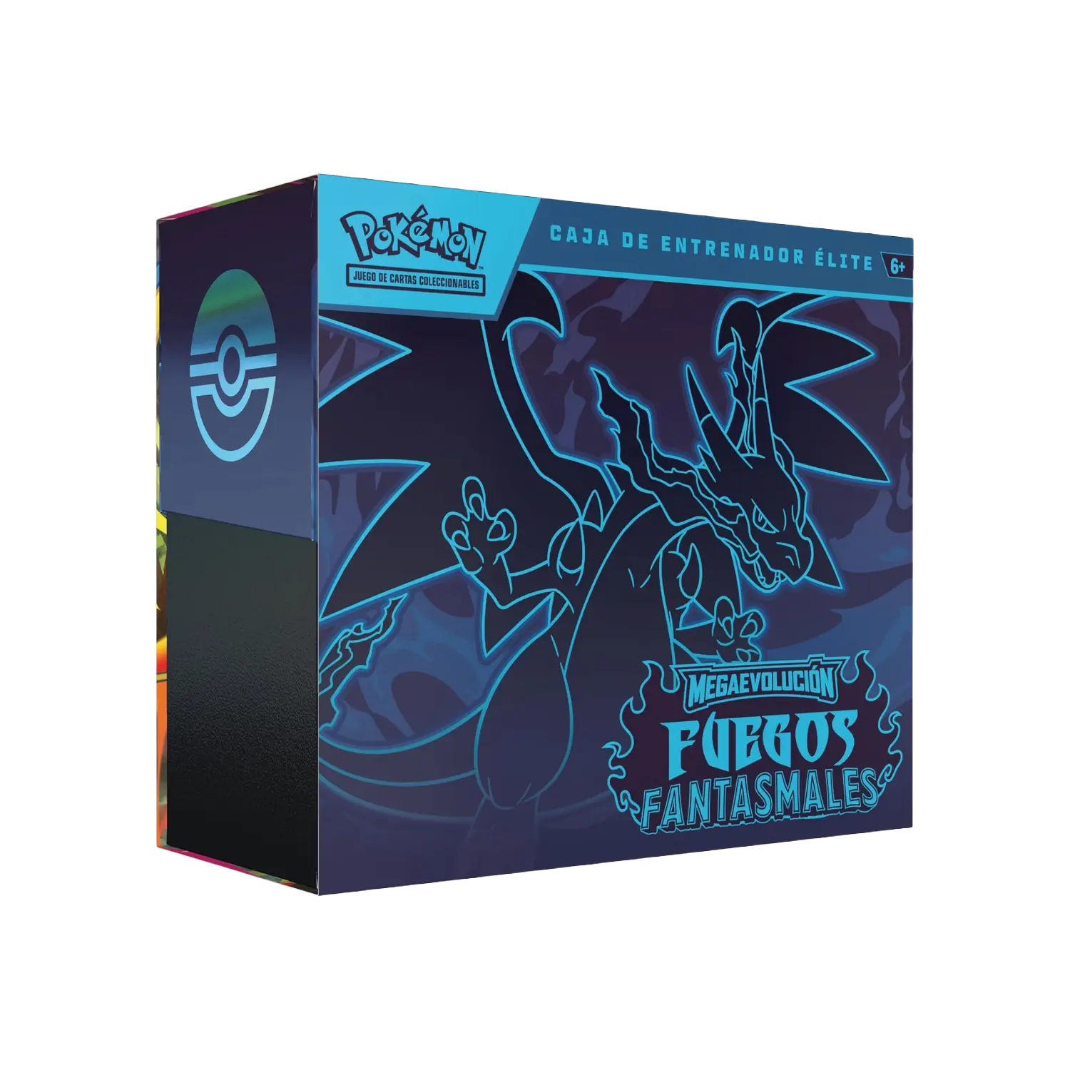 Caja de Entrenador Élite Pokemon Megaevolución Fuegos Fantasmales