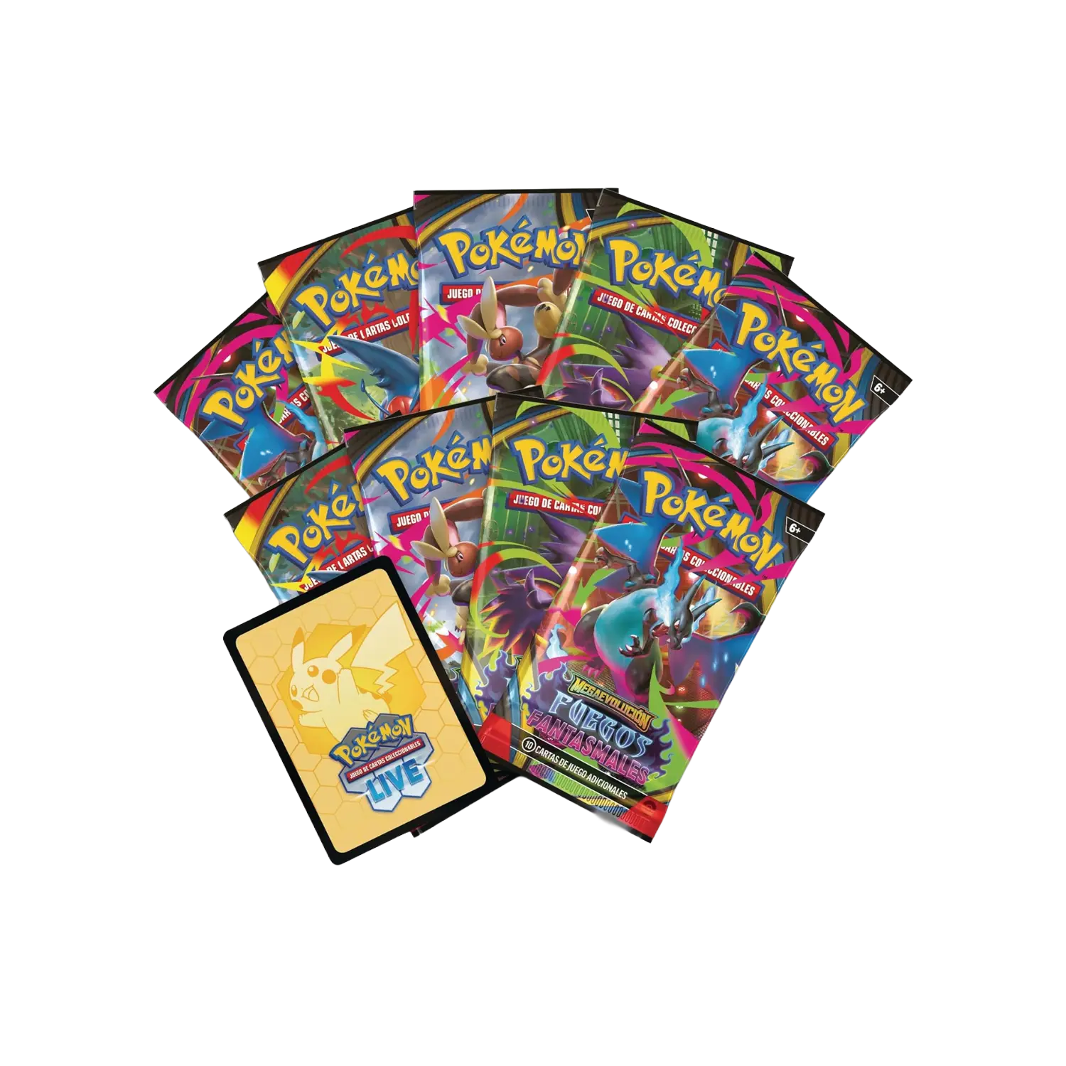 Caja de Entrenador Élite Pokemon Megaevolución Fuegos Fantasmales-zoom-4